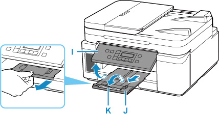 Canon Inkjet Manuals GM4000 series Loading Paper in the Cassette